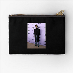 Silver Screen Hero Percy Hynes White Zipper Pouches