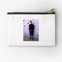 Silver Screen Hero Percy Hynes White Zipper Pouches