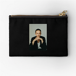 Leading Man Percy Hynes White Zipper Pouches