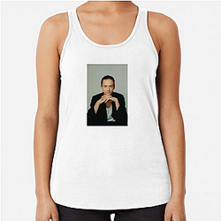 Leading Man Percy Hynes White Tank Tops