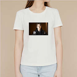Hollywood Hunk Percy Hynes White T-Shirts