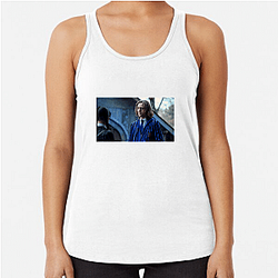 Screen Heartthrob Percy Hynes White Tank Tops