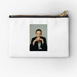 Leading Man Percy Hynes White Zipper Pouches