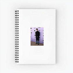 Silver Screen Hero Percy Hynes White Notebook