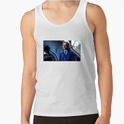 Screen Heartthrob Percy Hynes White Tank Tops
