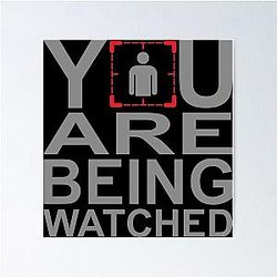 Person of Interest You Are Being Watched Poster