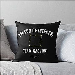 Person of Interest Team Machine Throw Pillow