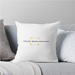 Person of Interest You're Being Watched Throw Pillow