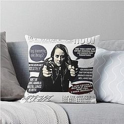 Person of Interest Movie Mashup Tracing Amy Acker Throw Pillow