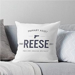 Person of Interest Reese Throw Pillow