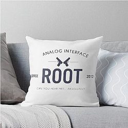 Person of Interest - Root Throw Pillow