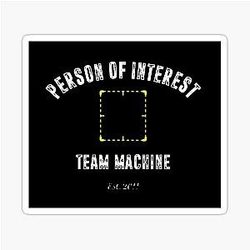 Person of Interests Team Machine Sticker