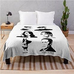 Person of Interest Movie Root Mashup Tracing Line Team Machine Throw Blanket