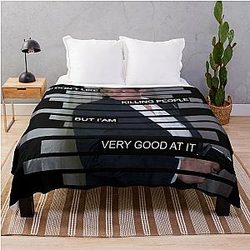 Reese Person of interest Quote Throw Blanket