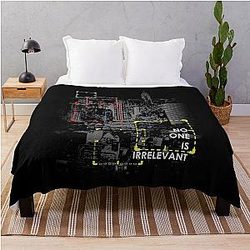 Person Of Interest Movie Root Mashup Tracing Line Infinite Gift For Throw Blanket