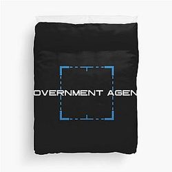 Person Of Interest Government Agent 66 Girls Duvet Cover