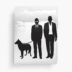 Person of Interest Movie Root Mashup Tracing Line Infinite Harold John Funny Duvet Cover