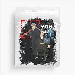 Person Of Interest Root Shaw Tracing Line Movies Duvet Cover