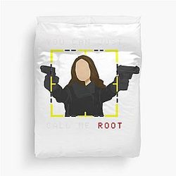 Person of Interest Root Vintage Duvet Cover