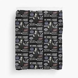 Root Person of interest Amy Acker Duvet Cover
