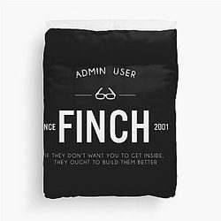 Person of Interest - Finch - Black Duvet