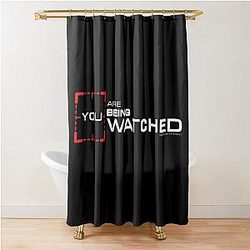 Person of Interest Gift Idea Shower Curtain