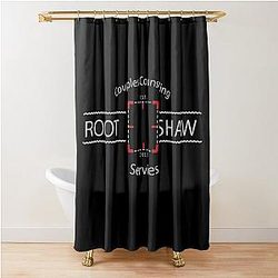 Person of Interest Root Shaw Shower Curtain