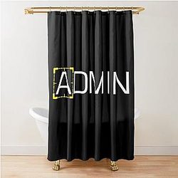 Person Of Interest Admin Shower Curtain