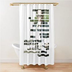 Person of Interest Movie Mashup Tracing Line InfiniT Finch Gift Shower Curtain