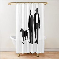 Person Of Interest Movie Root Mashup Tracing Harold And John Funny Shower Curtain