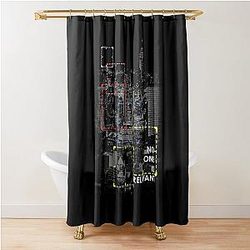 Person of Interest Movie Root Shaw Mashup Tracing Infinite Gift For Shower Curtain