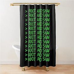 Root & Shaw (Shoot) Person of Interest Shower Curtain