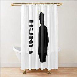 Person Of Interest Movie Root Mashup Finch Shower Curtain
