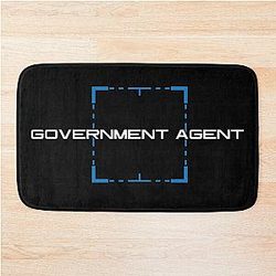 Person of Interest Government Agent Girls Hot Bath Mat
