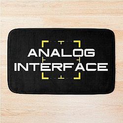 Person of Interest Analog Interface V2 Bath Mat