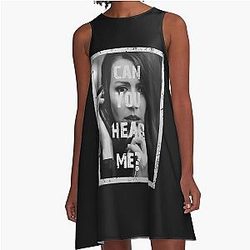 Root Person Of Interest Frame A-Line Dress
