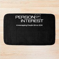 Person Of Interest Movie Root Line Kneecapping People Since 2021 Shirt Retro Bath Mat
