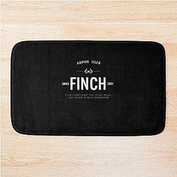 Person of Interest - Finch - Black Bathmat