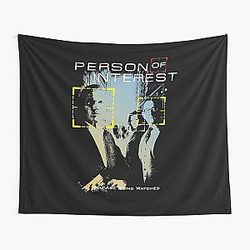Person Of Interest Movie Root Shaw Tracing Line Infinite You Are Being Watched Funny Graphic Gift Tapestry