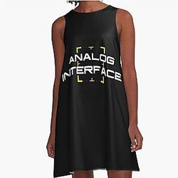 Person of Interest Analog Interface V2,  Hot Trend Amazing Idea A-Line Dress