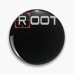 Person of Interest Movie Root Shaw Mashup of Tracing Line Infinite Root Fitted Pin