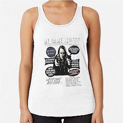 Person of Interest Movie Mashup Tracing the Infinite Amy Acker Racerback Tank Top