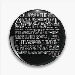 Person of Interest Movie Root Shaw Tracing Infinite Gifts Pin