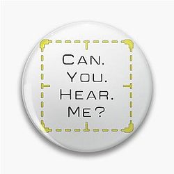 Can You Hear Me? (The Machine Person of Interest) Pin