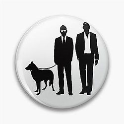 Person Of Interest Harold And John Shaw Pin