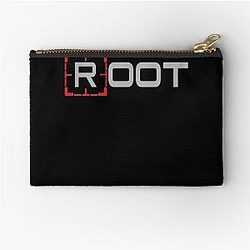 Person of Interest Movie Root Shaw Mashup Infinite Root Fitted Movies Zipper Pouch