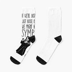 Person Of Interest Movie Shaw Mashup Vintage Socks