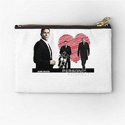 Person of Interest Movie Root Shaw Tracing Line Infinite John Reese Retro Zipper Pouch