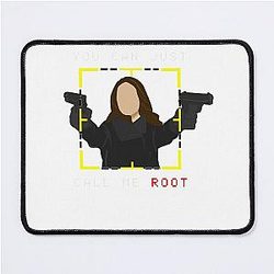 Person of Interest Root Vintage Mouse Pad