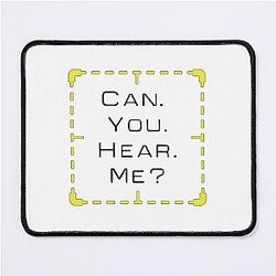 Can You Hear Me? (The Machine, Person of Interest) Mouse Pad